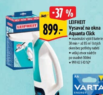 Albert LEIFHEIT Vysavač na okna Aquanta Click nabídka