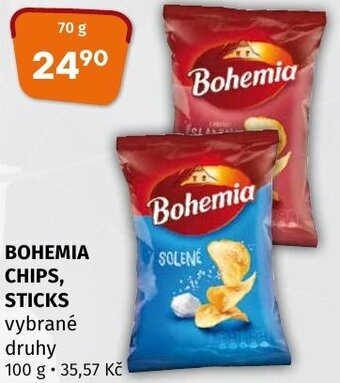 Coop BOHEMIA CHIPS, STICKS nabídka