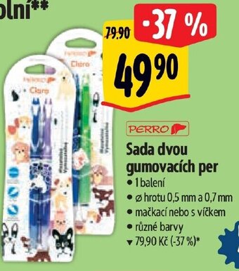 Albert Sada dvou gumovacích per nabídka