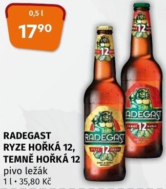 Coop RADEGAST RYZE HOŘKÁ 12, TEMNĚ HOŘKÁ 12 nabídka