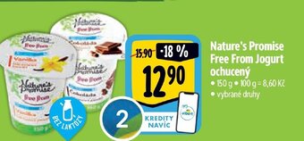 Albert Nature's Promise Free From Jogurt ochucený nabídka