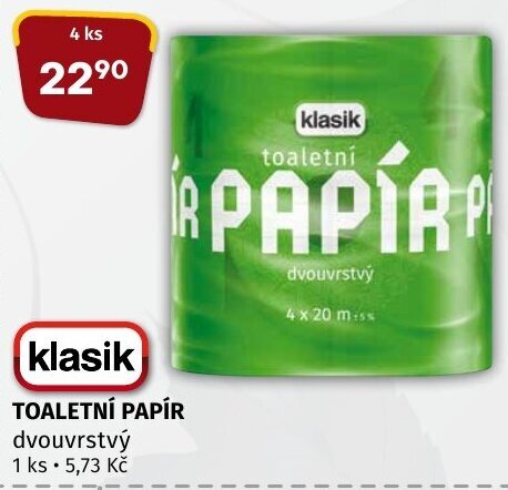 Coop TOALETNÍ PAPÍR nabídka