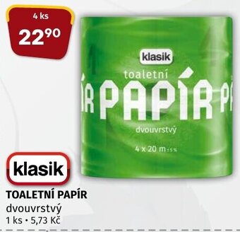 Coop TOALETNÍ PAPÍR nabídka