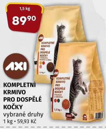 Coop KOMPLETNİ KRMIVO PRO DOSPĚLÉ KOČKY nabídka