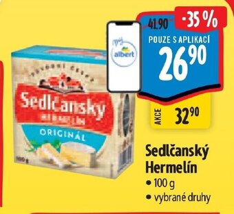 Albert Sedlčanský Hermelín nabídka