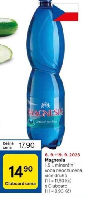 Tesco Magnesia nabídka
