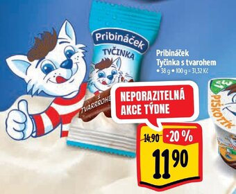 Albert Pribináček Tyčinka s tvarohem nabídka