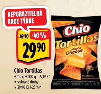 Albert Chio Tortillas nabídka