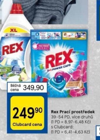 Tesco Rex Prací prostředek nabídka