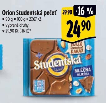 Albert Orion Studentská pečeť nabídka