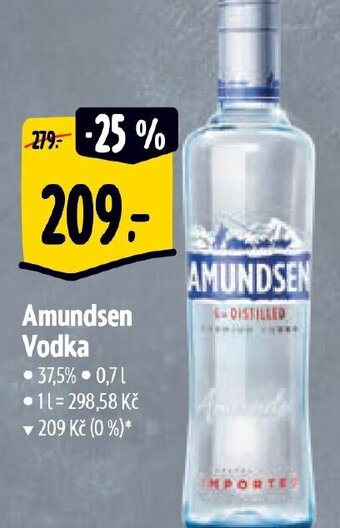 Albert Amundsen Vodka nabídka