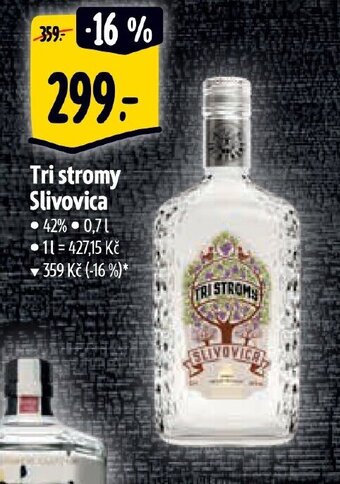 Albert Tri stromy Slivovica nabídka