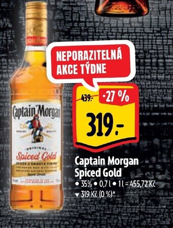 Albert Captain Morgan Spiced Gold nabídka