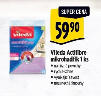Albert Vileda Actifibre mikrohadřík 1 ks nabídka