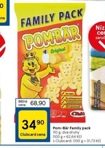 Tesco Pom bär family pack nabídka