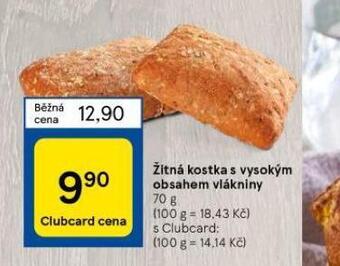 Tesco Žitná kostka s vysokým obsahem vlákniny nabídka