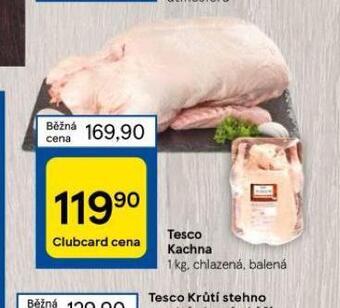 Tesco Kachna nabídka