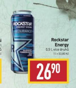 Billa Rockstar energy nabídka