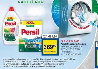 Tesco Persil prací prostředek nabídka