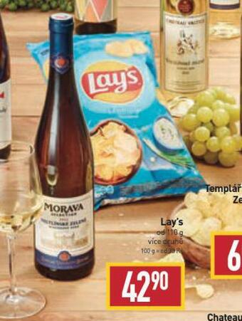 Billa Lay's chipsy nabídka