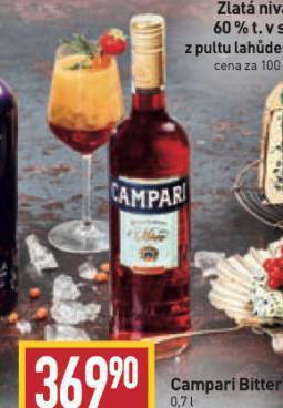 Billa Campari bitter nabídka