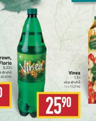 Billa Vinea nabídka