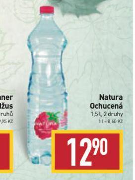 Billa Natura ochucená nabídka