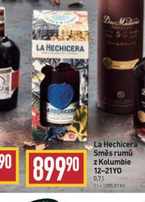 Billa La hechicera směs rumů z kolumbie nabídka