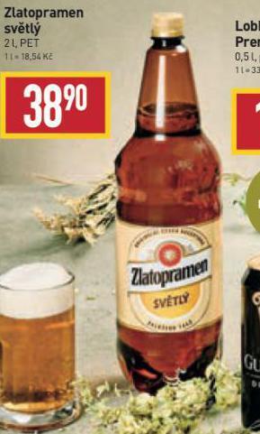 Billa Pivo zlatopramen nabídka