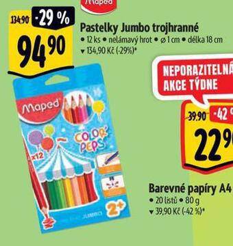 Albert Pastelky jumbo nabídka