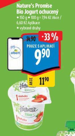 Albert Bio jogurt nabídka