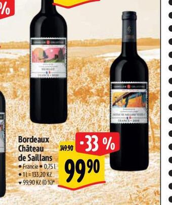 Albert Bordeaux chateau de saillans nabídka