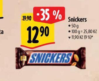 Albert Snickers nabídka