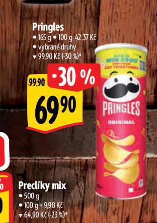 Albert Pringles nabídka