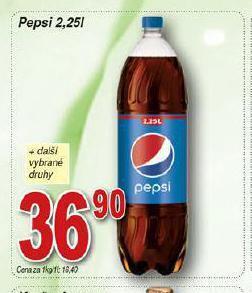 Hruška Pepsi nabídka