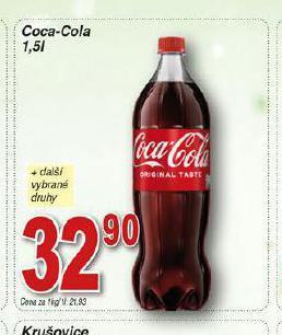Hruška Coca-cola nabídka