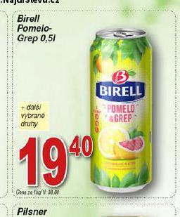 Hruška Birell nealkoholické pivo nabídka