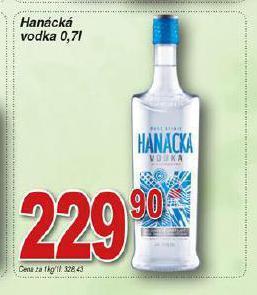 Hruška Hanácká vodka nabídka