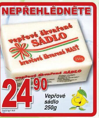 Hruška Vepřové sádlo nabídka