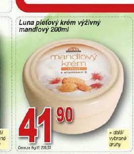 Hruška Luna pleťový krém nabídka