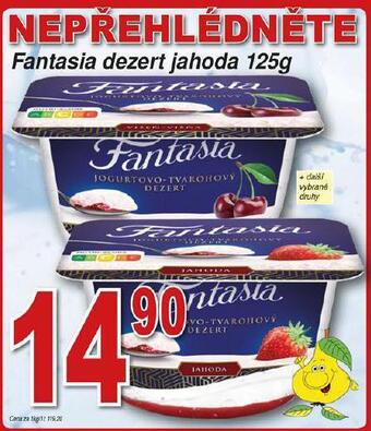 Hruška Fantasia dezert nabídka
