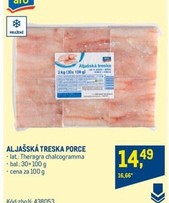 Makro ALJAŠSKÁ TRESKA PORCE nabídka