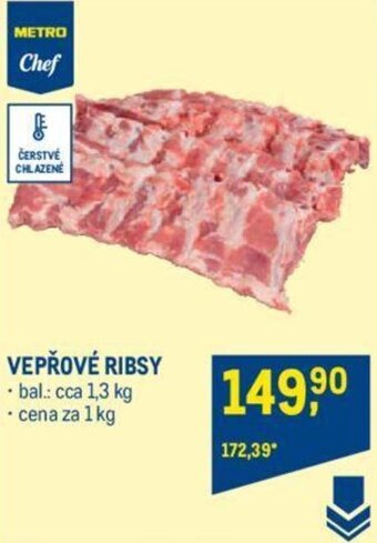 Makro VEPŘOVÉ RIBSY nabídka