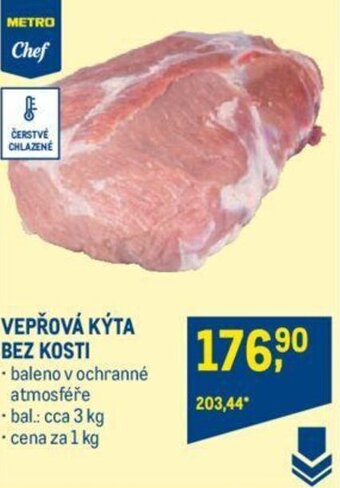 Makro VEPŘOVÁ KÝTA BEZ KOSTI nabídka