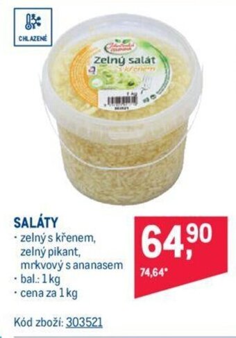 Makro SALÁTY nabídka
