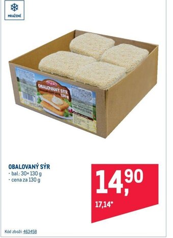 Makro OBALOVANÝ SÝR nabídka