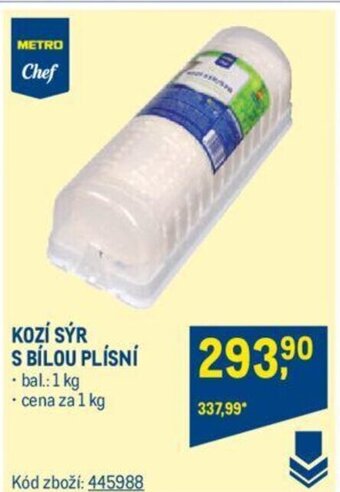 Makro KOZÍ SÝR S BÍLOU PLÍSNÍ nabídka