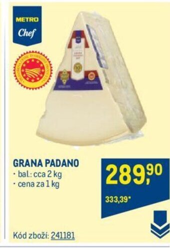 Makro GRANA PADANO nabídka