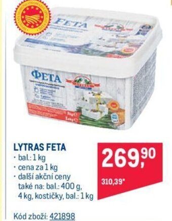 Makro LYTRAS FETA nabídka