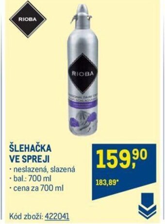 Makro ŠLEHAČKA VE SPREJI nabídka